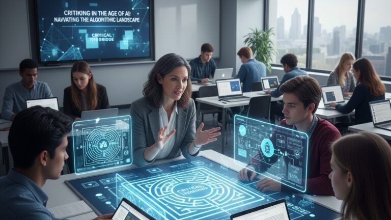 How to Teach Critical Thinking When AI Does the Thinking – GenAI:N3